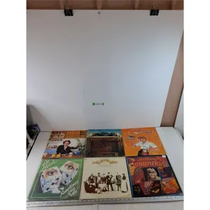 (6) Vinyl Records, Anne Murray, Garfunkel, Dr. Hook, BTO, Little River Band, American Grafitti