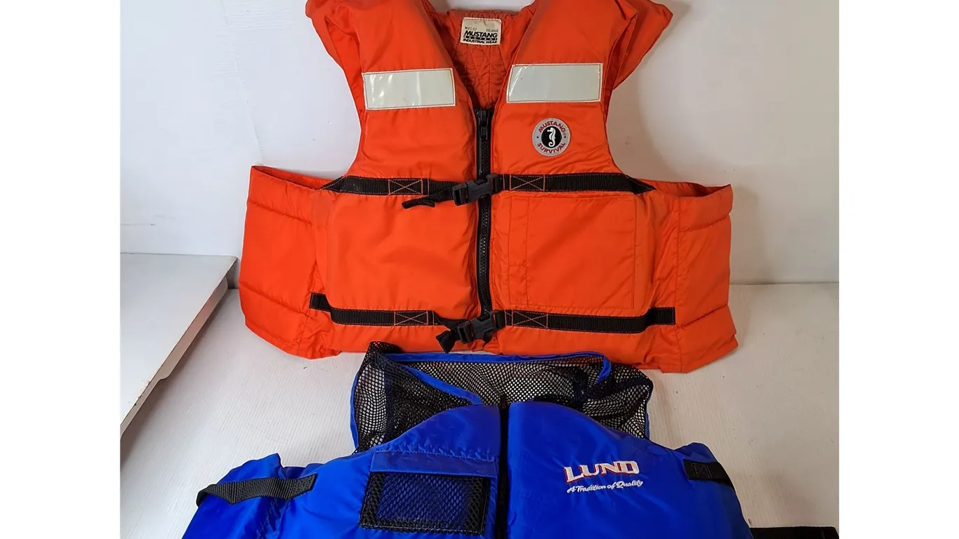 (2) Adult Lifejackets/PFDs- XXL