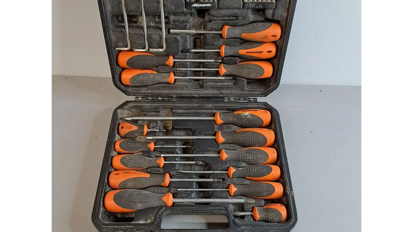 Dynamic Screwdriver Set & Case