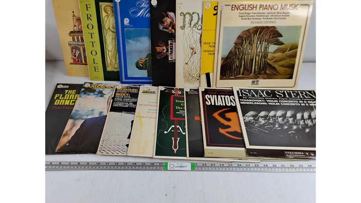 (15) Records Featuring Various Classical Music