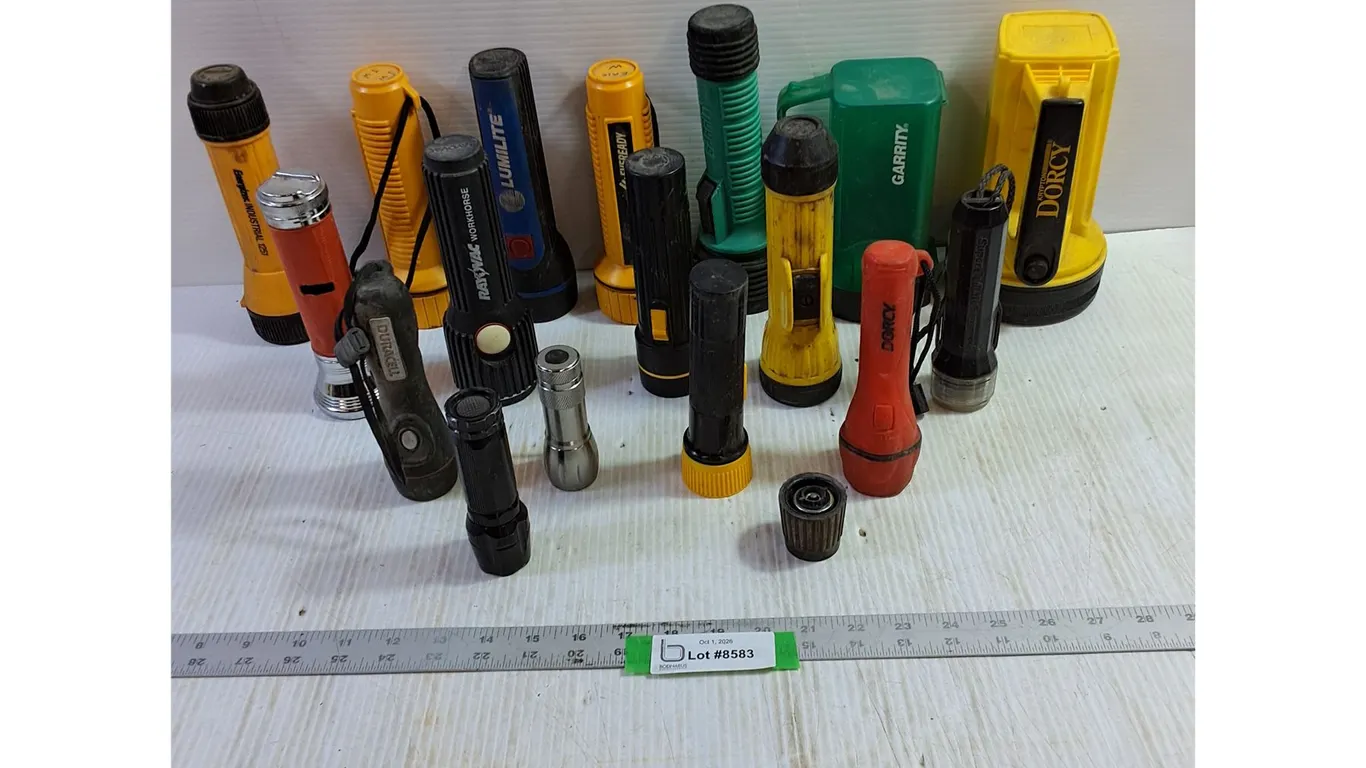 (17) Assorted Flashlights - Untested