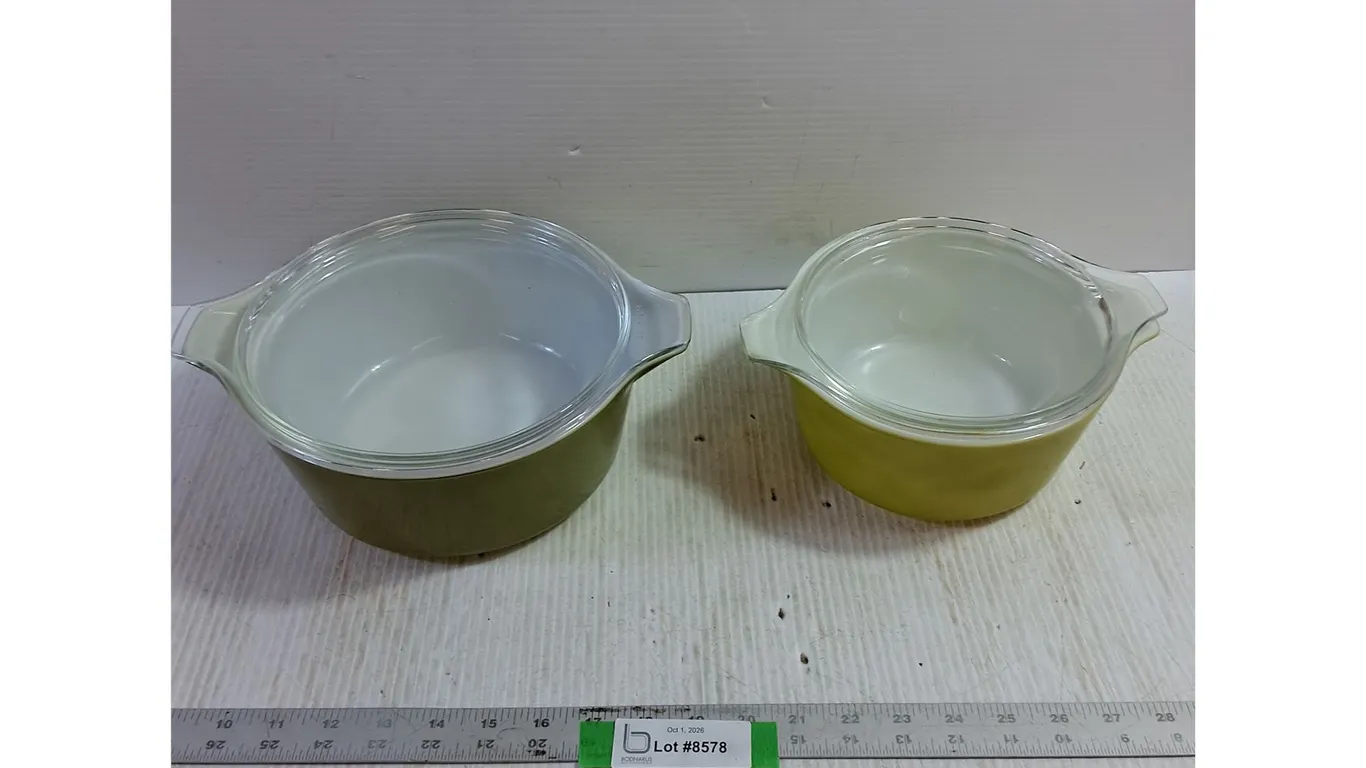 (2) Pyrex Casserole Dishes