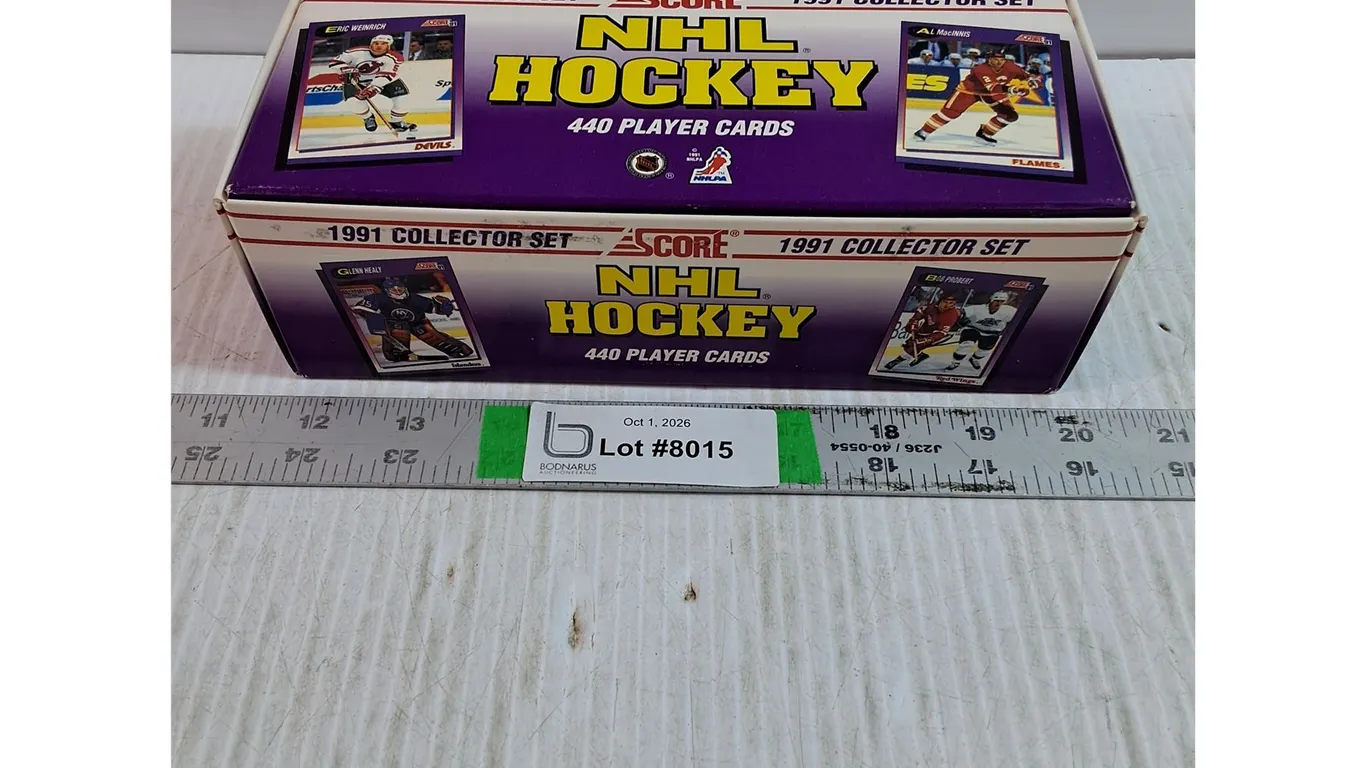 1991 Score NHL Hockey Card Set-440 Cards