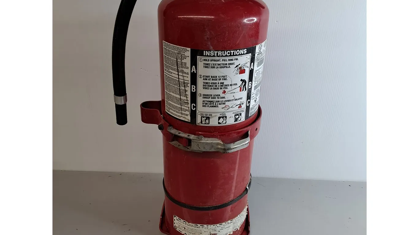 Pro-tech Dry Chemical Fire Extinguisher- Can't Ship