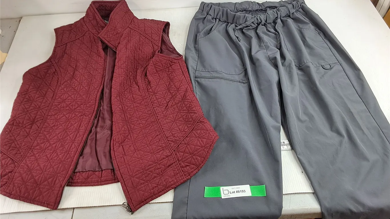 Vest - Size L, Pants - Size XL