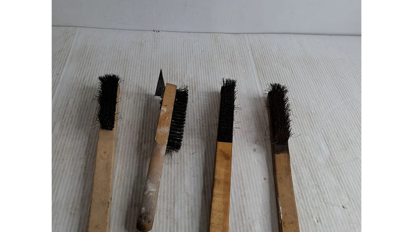 (4) Wire Brushes (Up To 15",cannot ship)