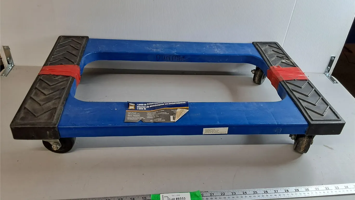 Power First 1000 Lb. Mover's Dolly- Can't Ship