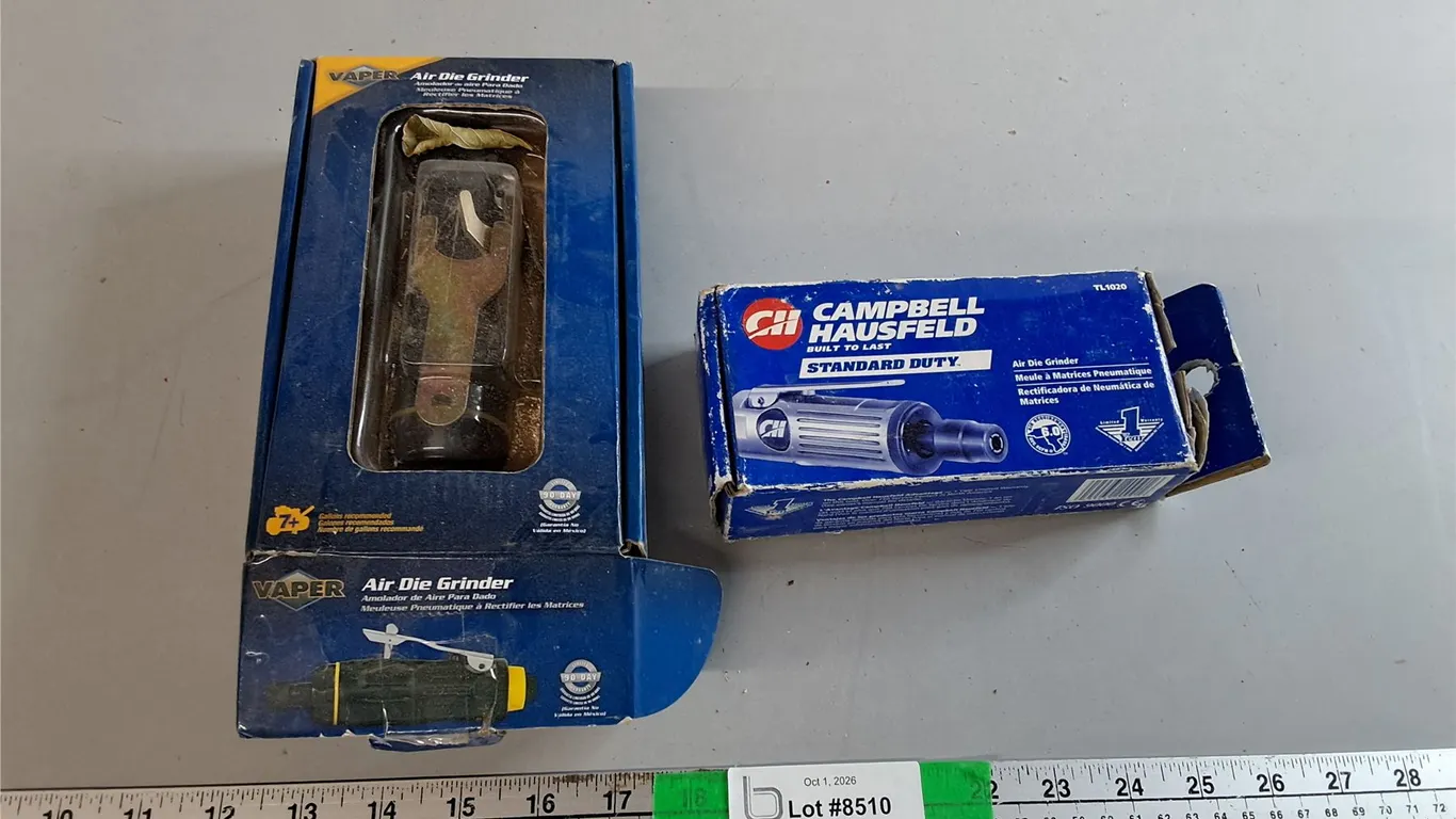 (2) Air Die Grinders