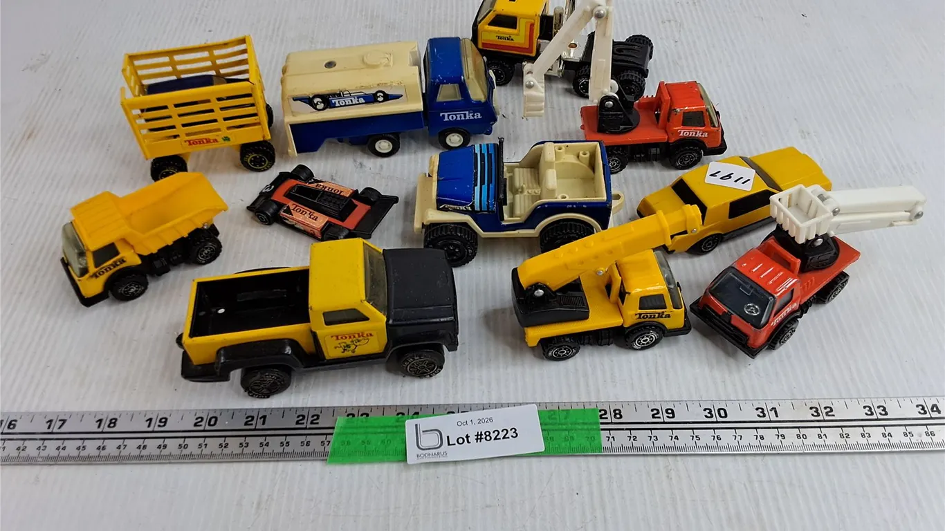 Assorted Tonka Toy Trucks