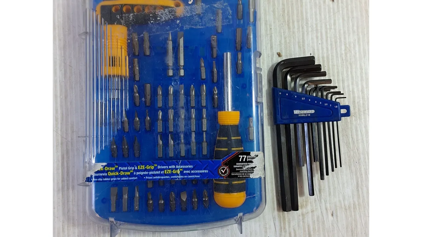 Mastercraft Pistol Grip & EZE Grip Drivers, Westward Allen Wrenches