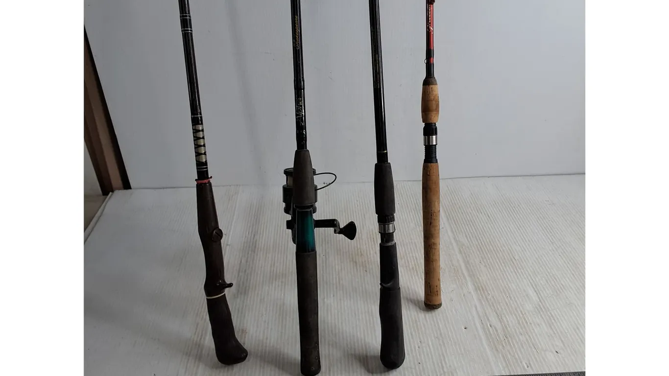 * (3.5) Fishing Rods & Alpha Reel - 78" Length - Pickup Only