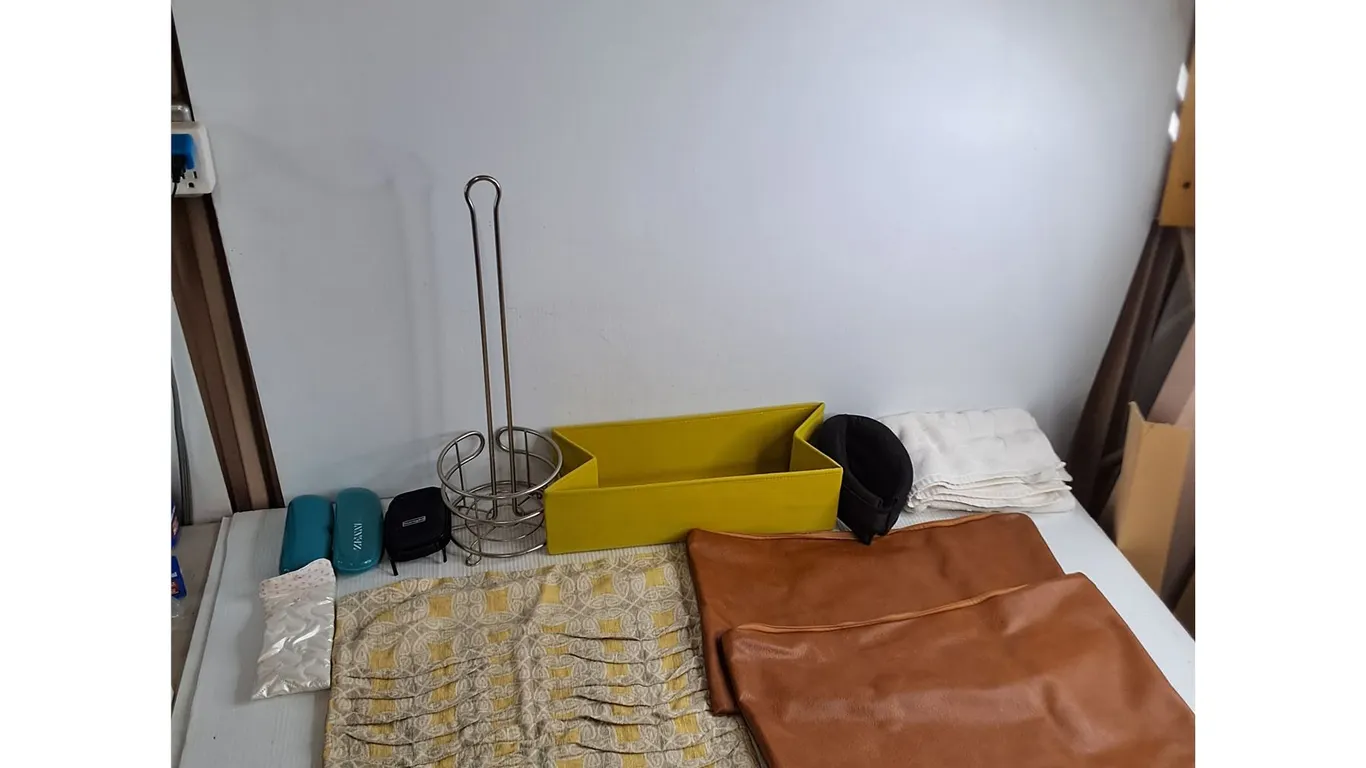 Pillow Covers, TP Holder, Neck Support, Bath Mat, Glass Cases, Foldable Storage Box