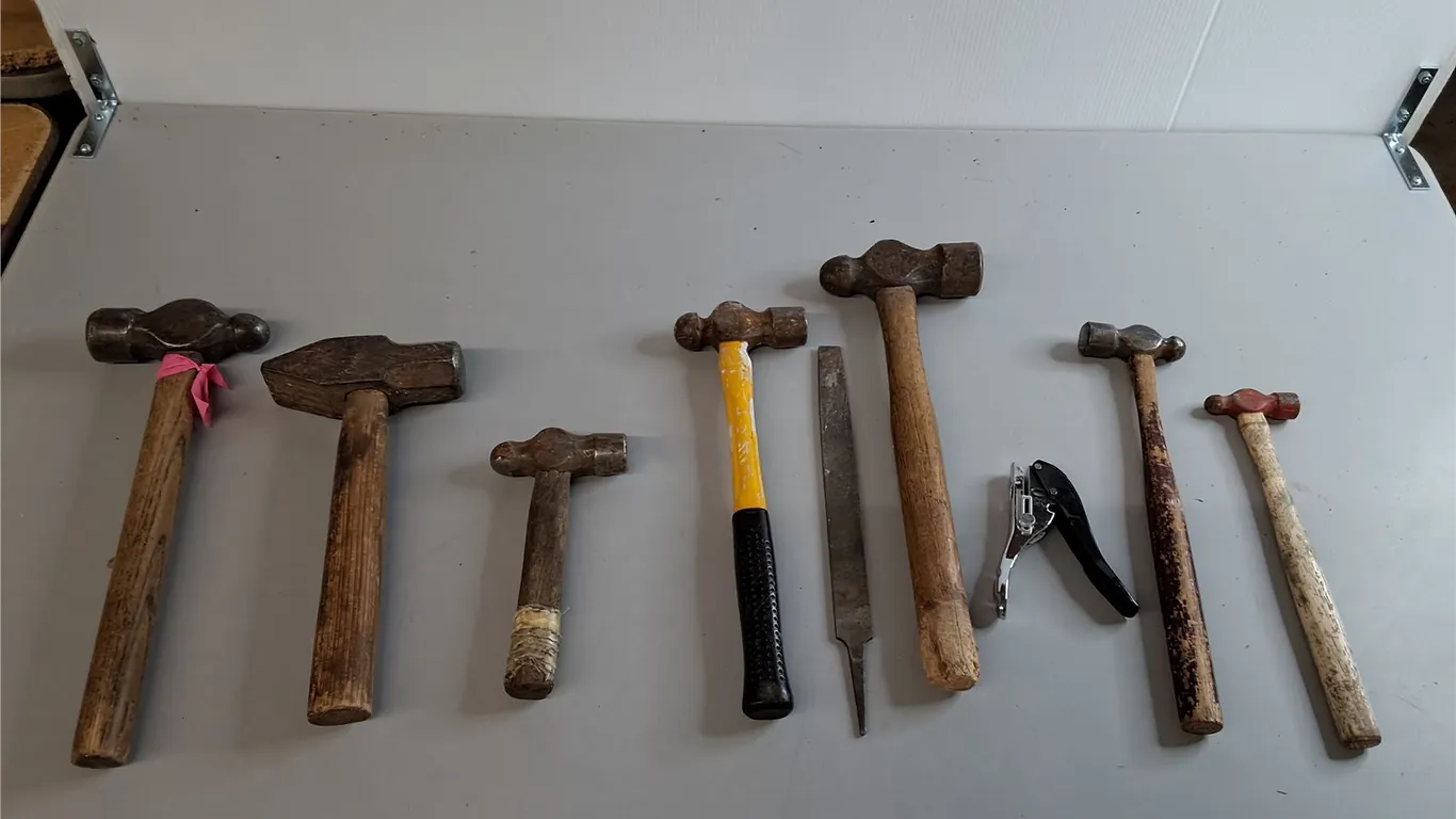 Ball Peen/Cross Peen Hammers Up to 15", Metal File, Misc. Can't Ship