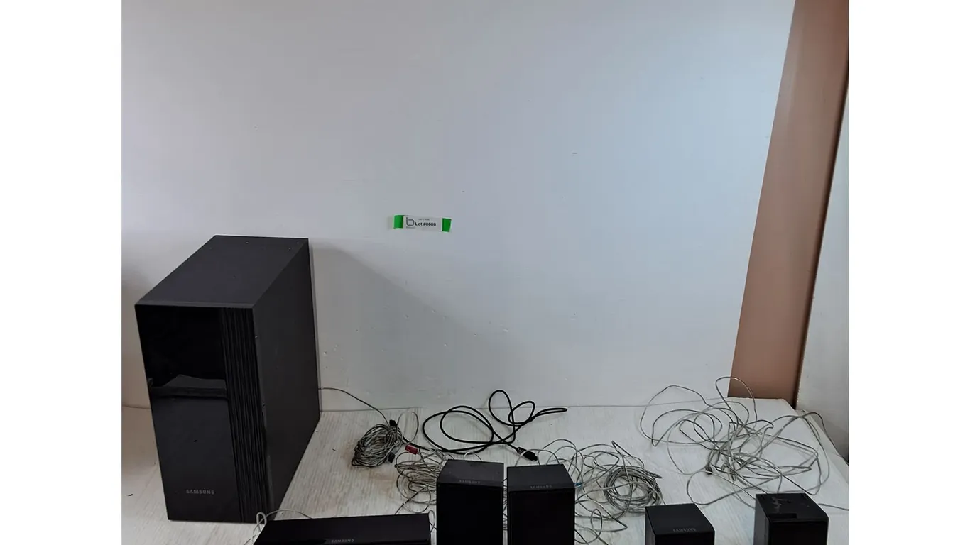 (6) Samsung Brand Speakers All Untested As-Is