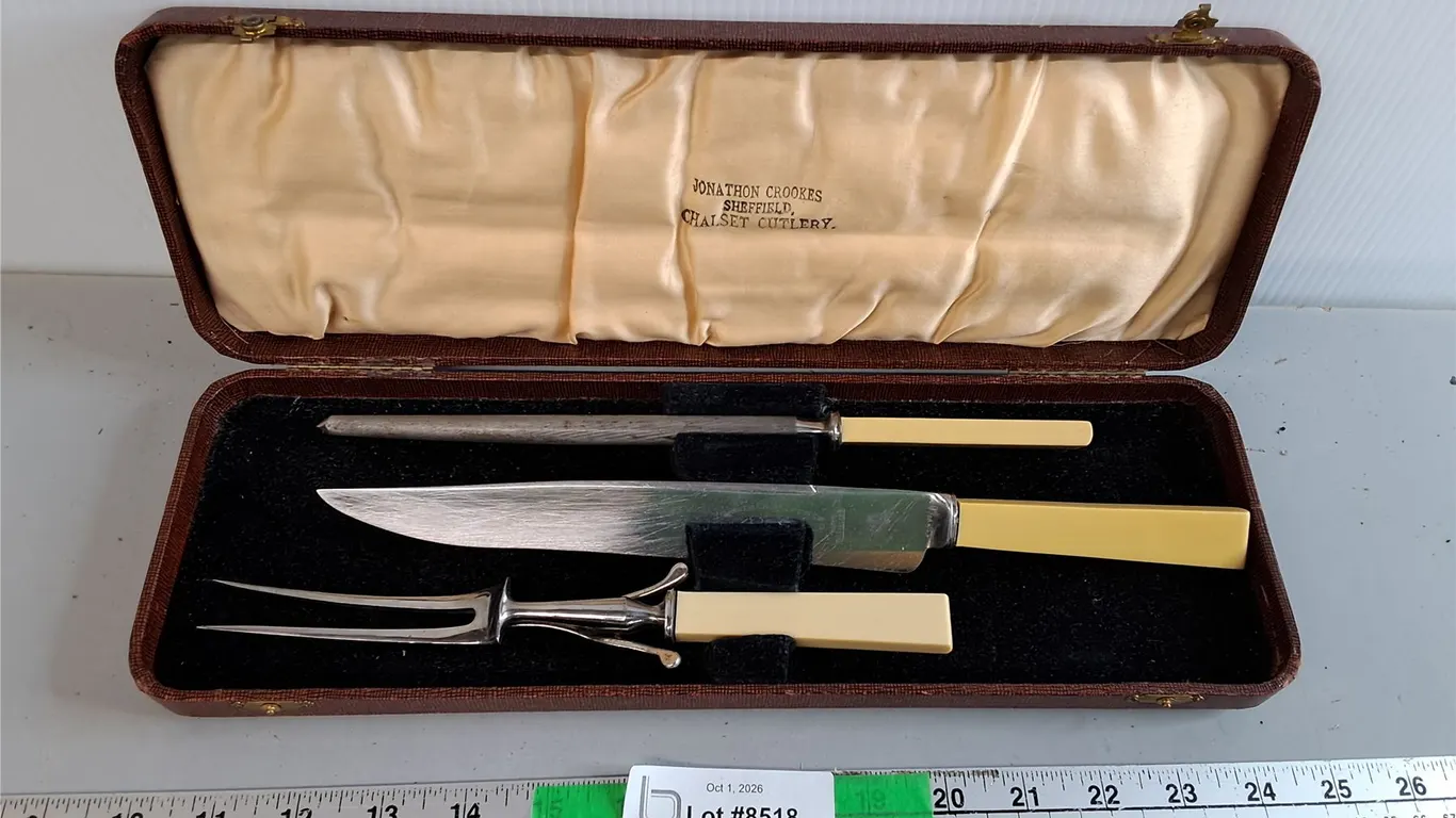 Meat Carving Set & Case