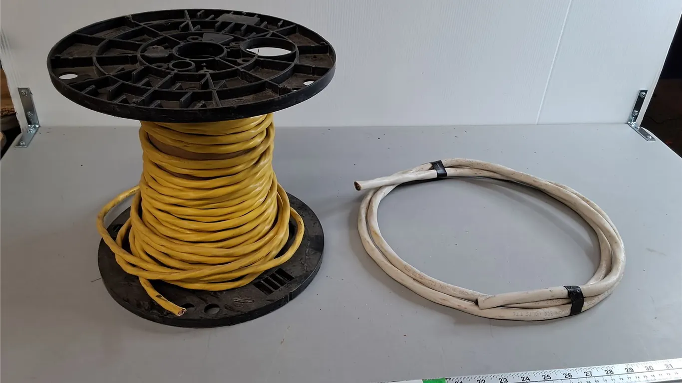 (2) Rolls of Electrical Wire-Unknown Length, Pickup Only