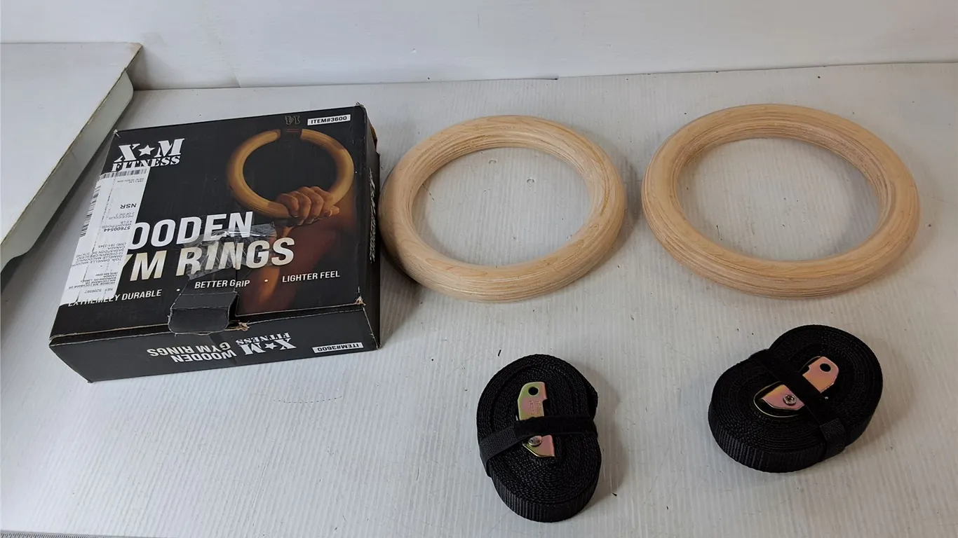 Wooden Gym Rings