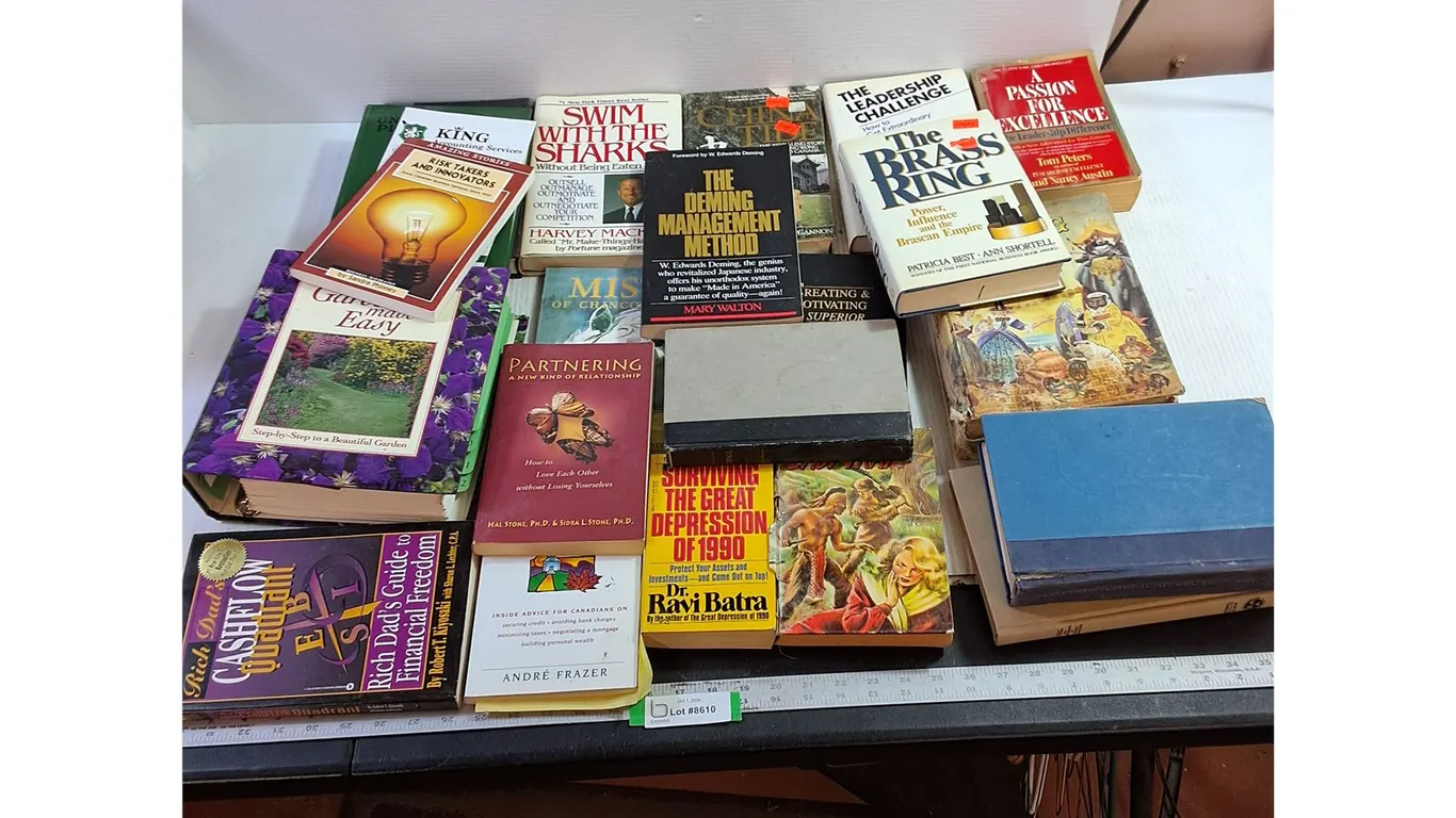 (21) Assorted Books - Nonfiction, Finance, Management
