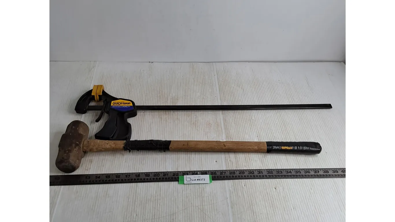 Sledge Hammer, Quick-Grip Bar Clamp - 32" Length - Pickup Only