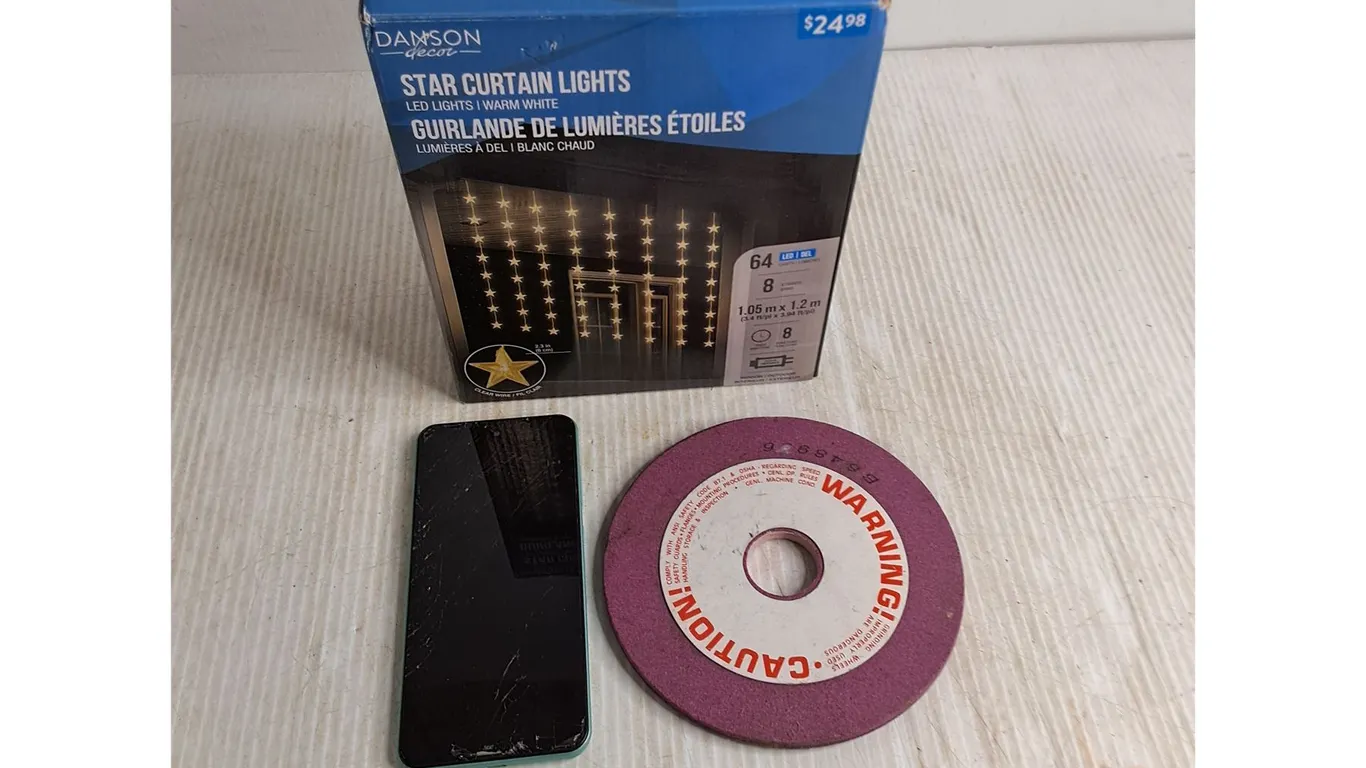 Danson Star Curtain Lights, Smart Phone, Grinding Wheel
