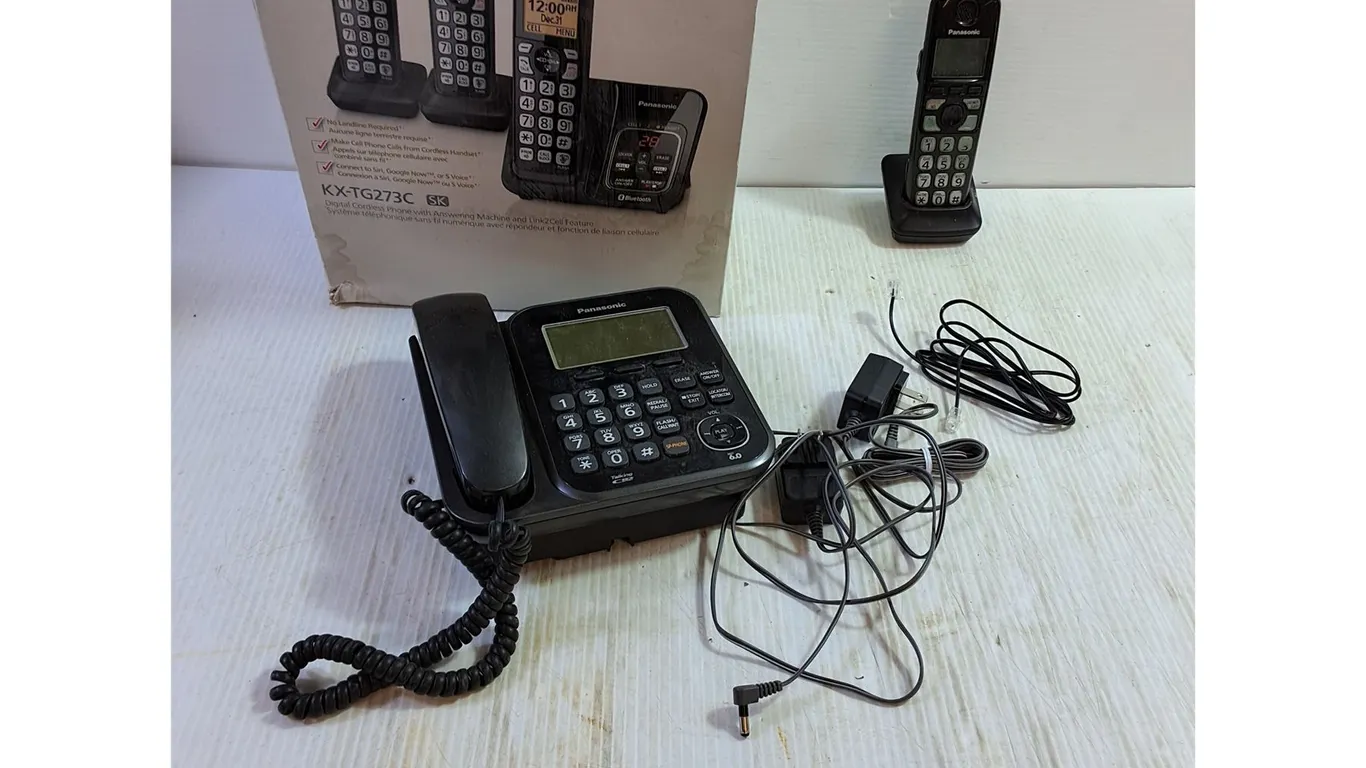 Panasonic Bluetooth Home Phones - Untested