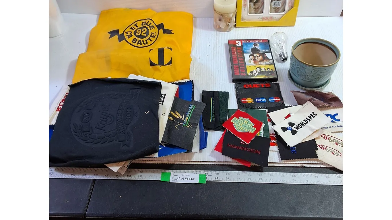 Plant Pot, Picture Frame, Candle, Assorted Cloth Logos