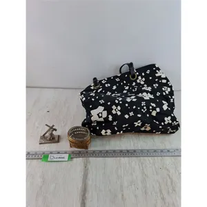 Jesus Carrying Cross Statue, Metal Jewelry Box, Black Purse