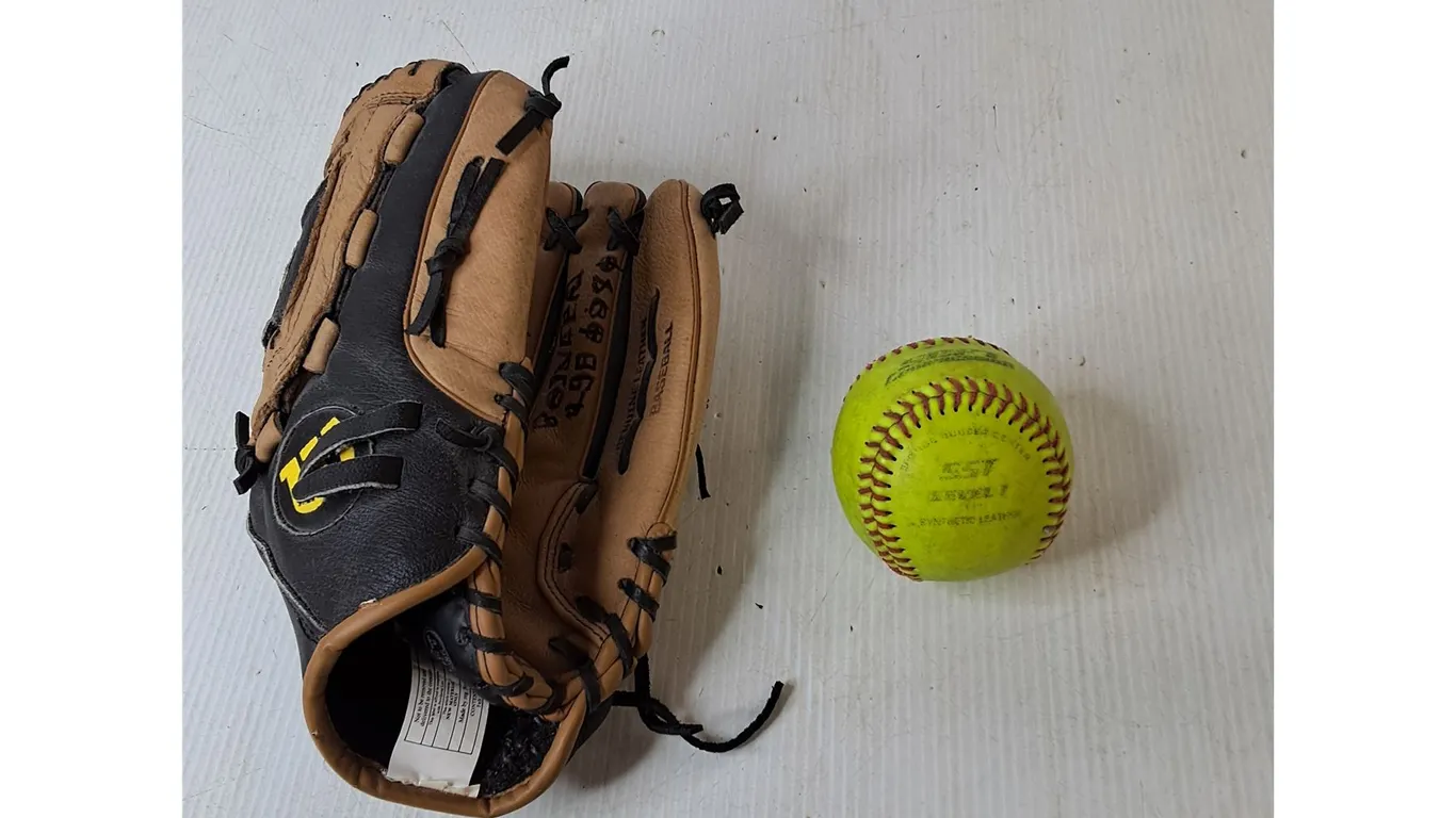 Wilson's Adult Ballglove & Soft Ball