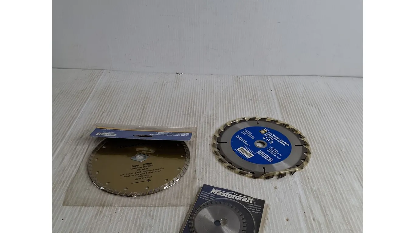 (3) Saw Blades (new)