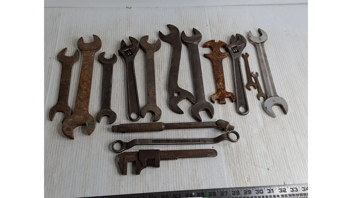 Assorted Mostly Vintage Wrenches