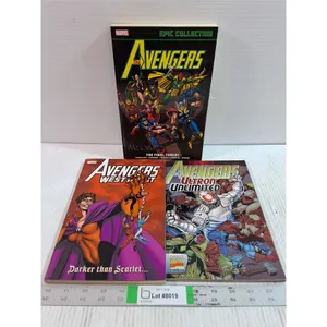(3) Marvel Avengers Graphic Novels