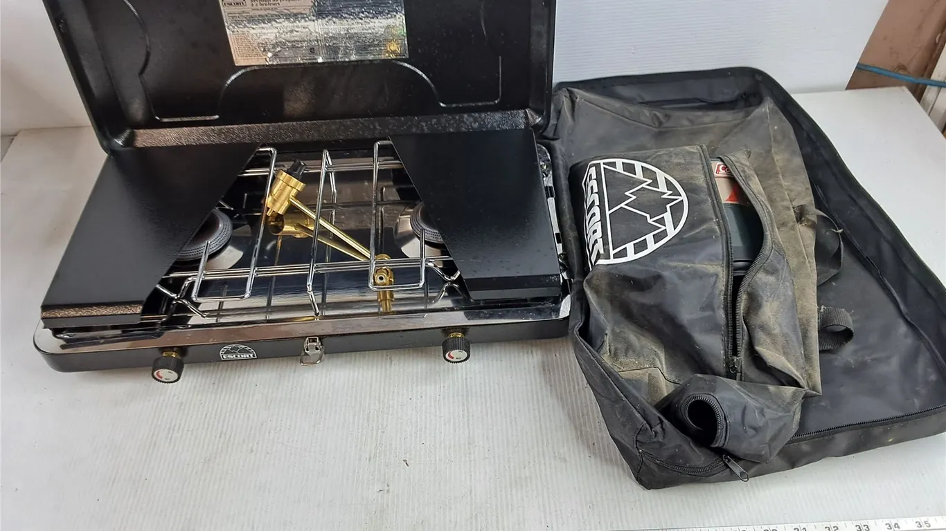 Escort Double Burner Propane Stove - PICKUP ONLY