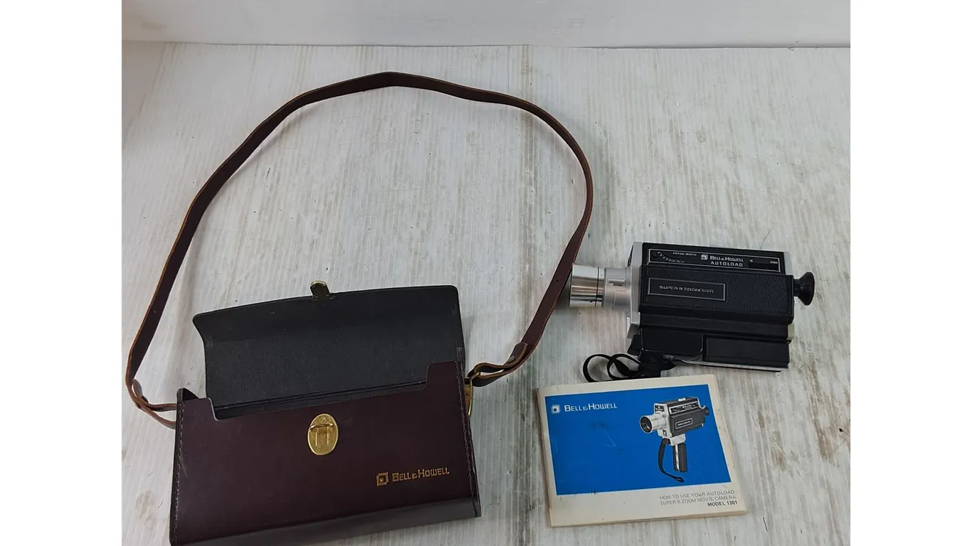Bell & Howell Autoload Camera with Manual and Carry Case