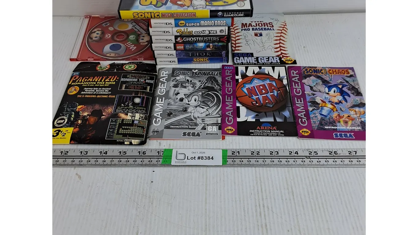 Nintendo DS Games,Wii Game,Game Pamphlets