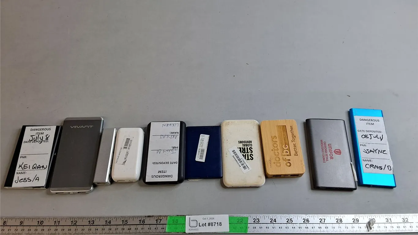 (10) Power Banks-Untested, Can't Ship
