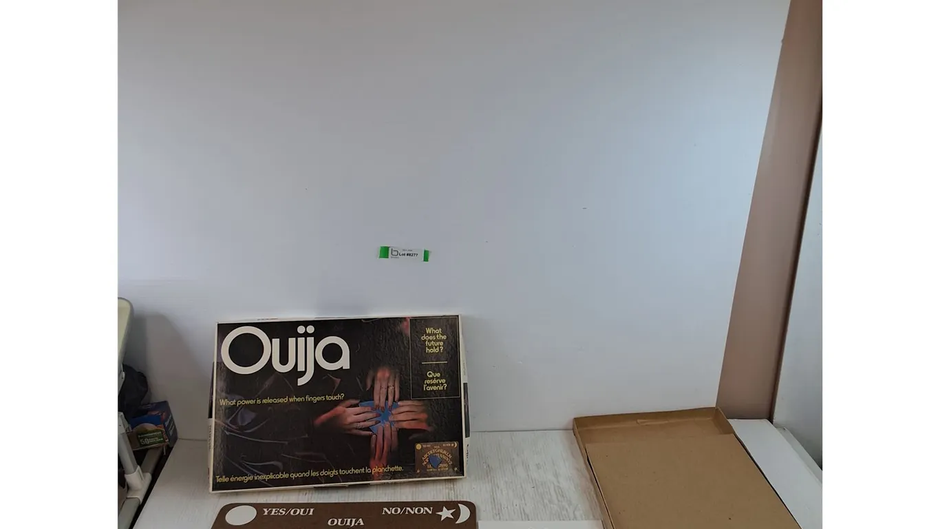 Ouija Board with Instructions, Planchette, Box