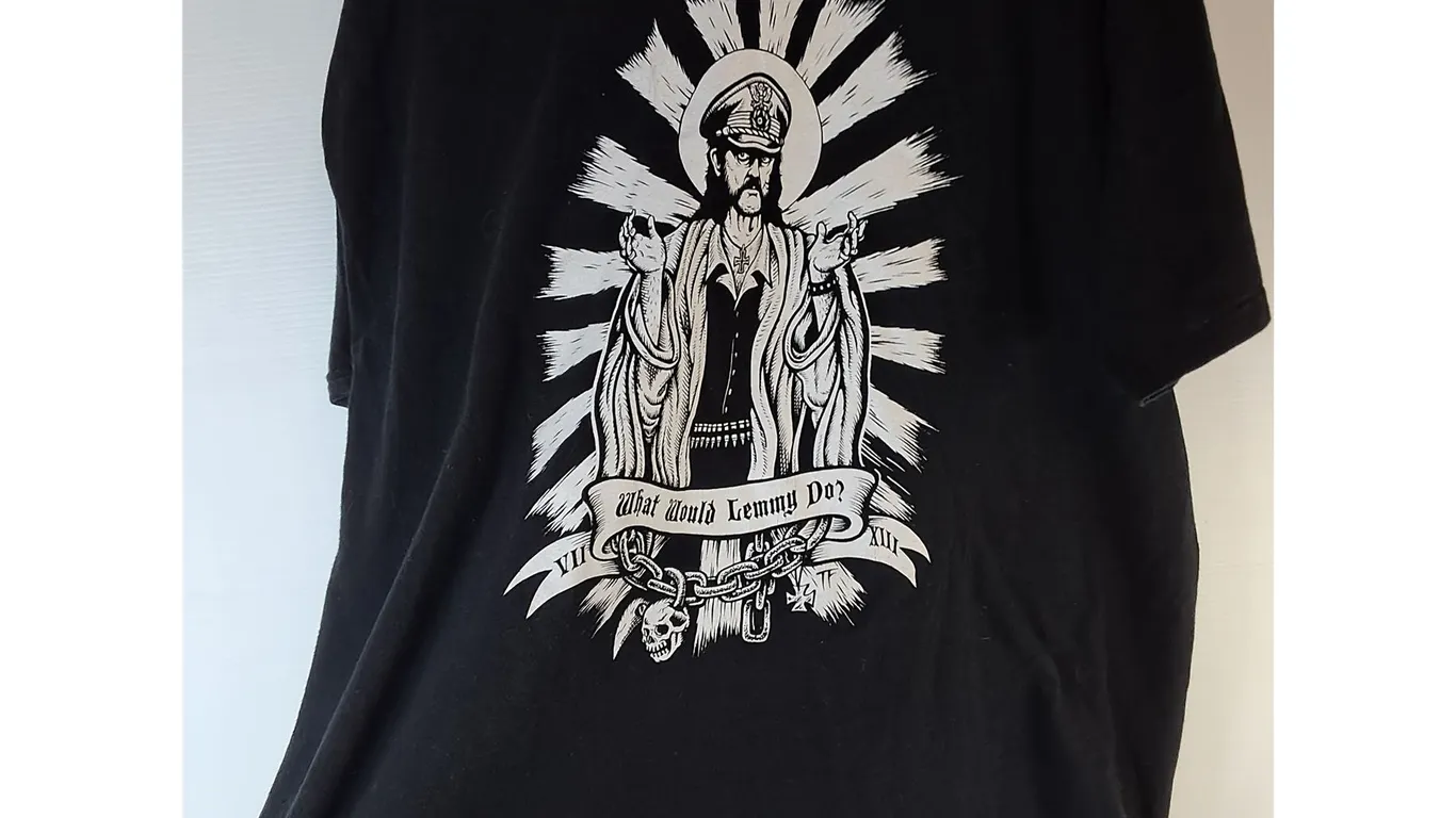 Lemmy Tshirt-2XL, Some Pet Hair
