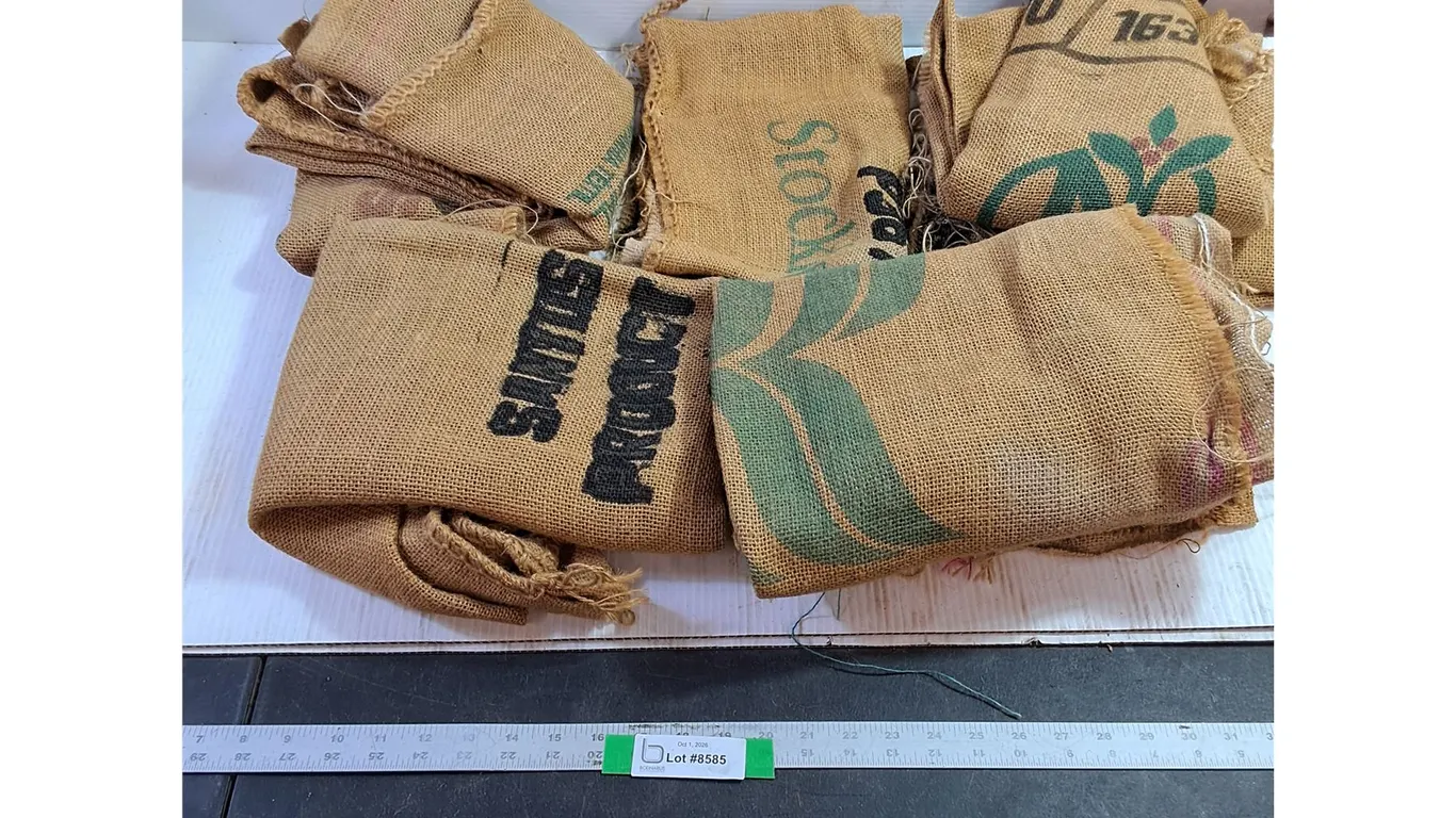 Assorted Burlap Sacks