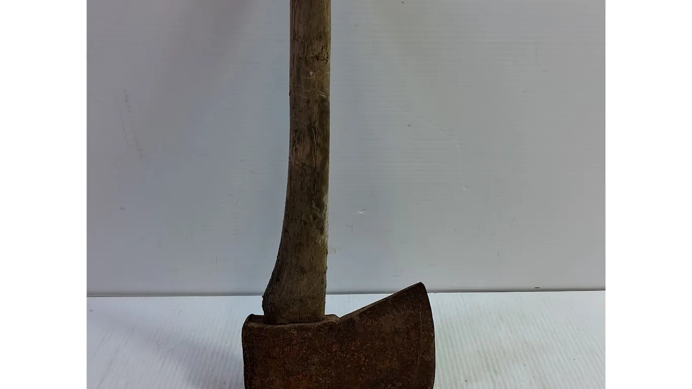 Axe w/ Wooden Handle - 20" Long