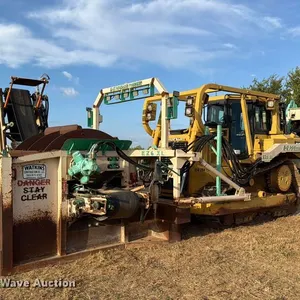 2008 Caterpillar D6T XL crawler tractor with EZ Pipeline Padding pipeline padder