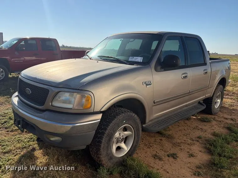 2002 Ford F150 Crew Cab pickup truck