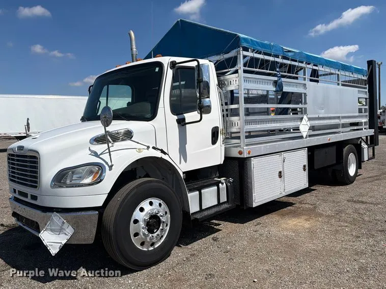 2015 Freightliner Business Class M2 flatbed truck