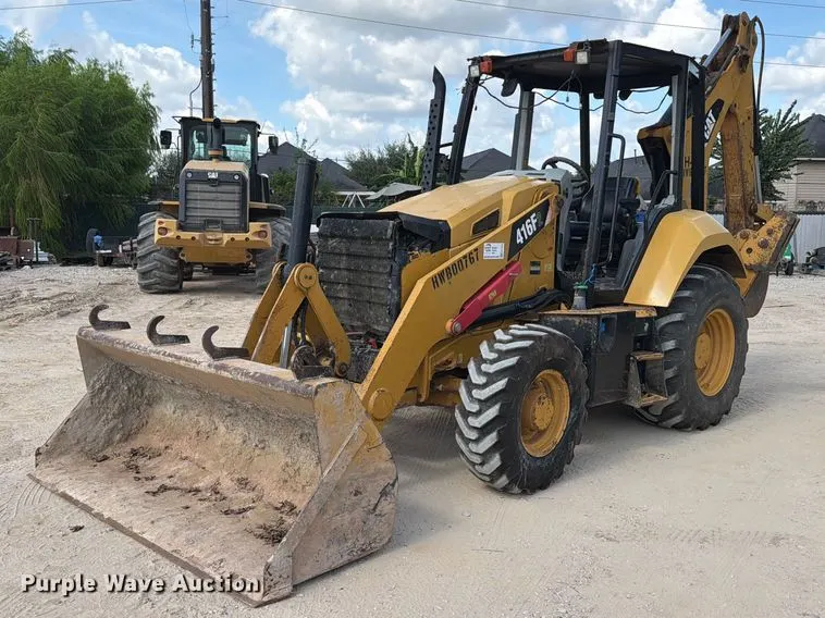 2016 Caterpillar 416F2 backhoe