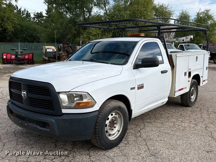 2012 Dodge Ram 2500 utility bed pickup truck