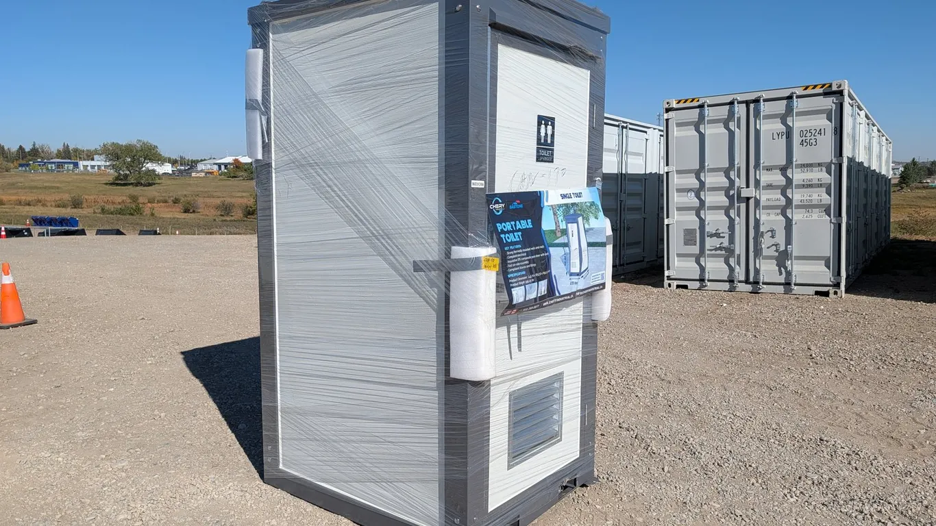 Unused Bastone Mobile Washroom