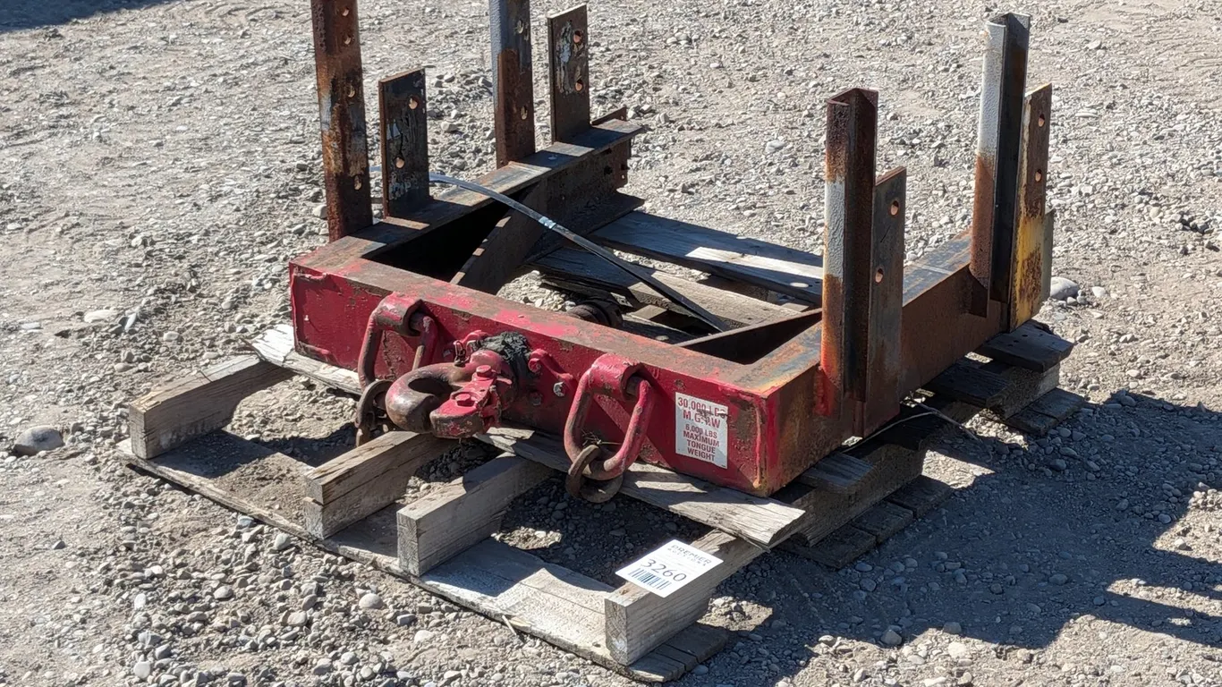 Truck Mounted Hitch Assembly