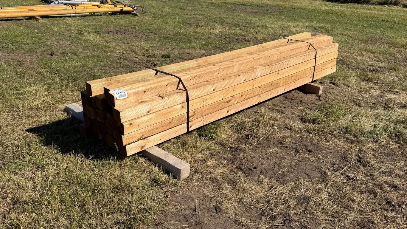 (27) 4" x 4" x 10' Treated Lumber