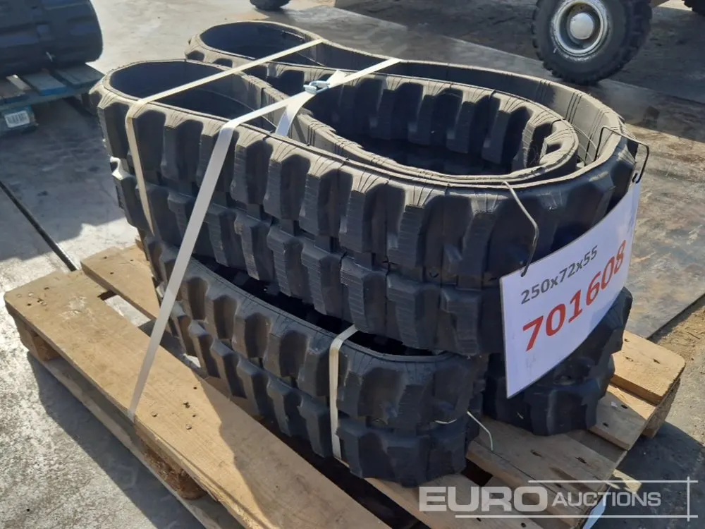 250x72x55 Rubber Tracks (2 of)