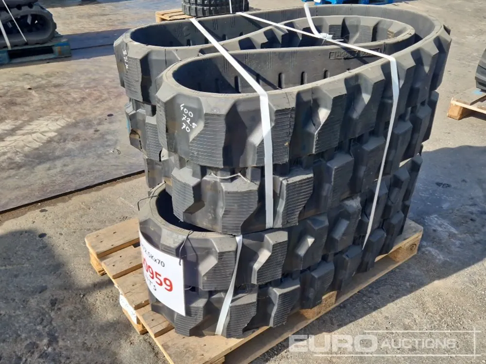 400x72.5x70 Rubber Tracks (2 of)