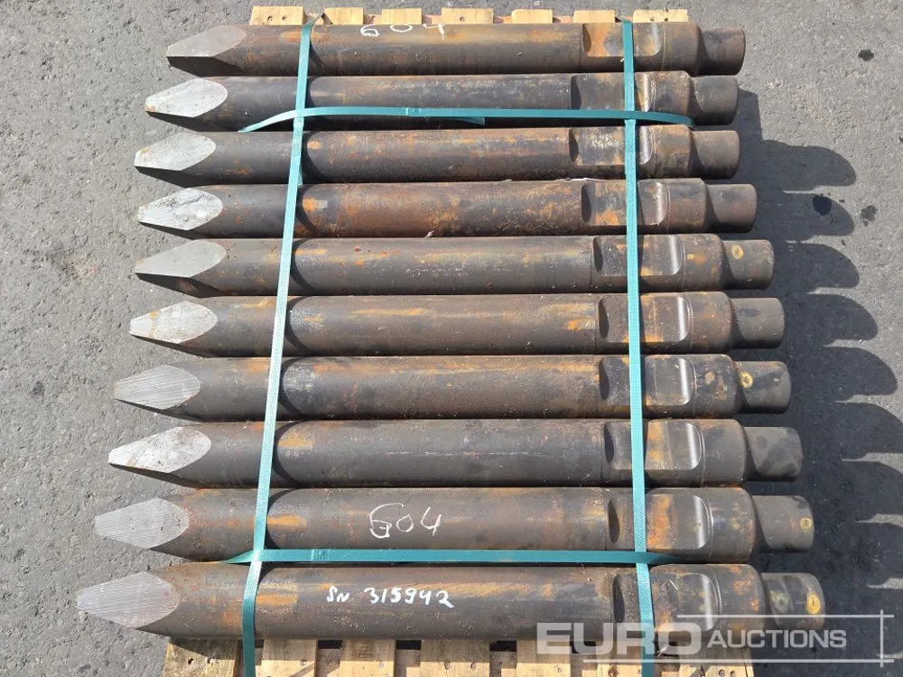 Unused Häner Breaker Chisels (10 of)